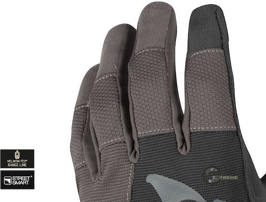 Helikon Tex All Round Fit Tactical Military Gloves Black Shadow Grey