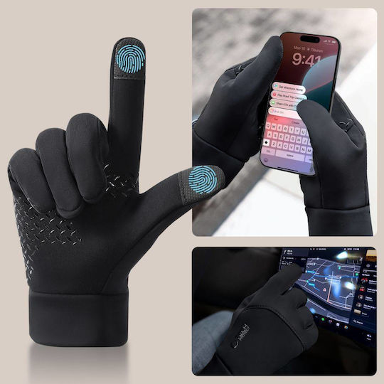 Tech-protect Wg01 Winter Touchscreen Gloves L Black