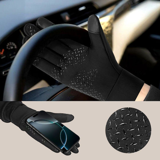 Tech-protect Wg01 Winter Touchscreen Gloves L Black