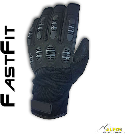 Alpin Military Gloves in Black Color
