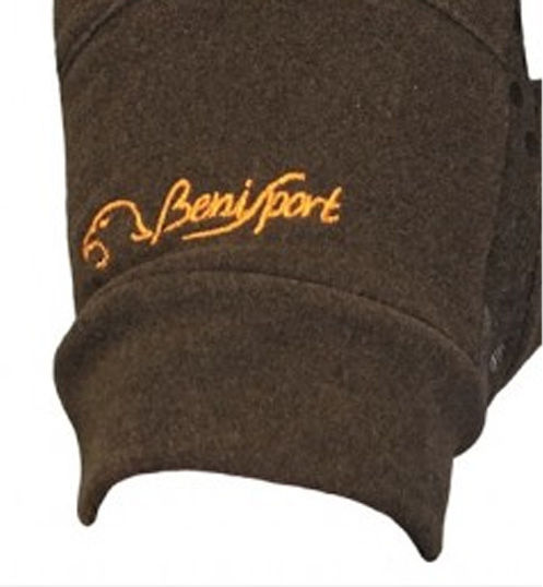 Benisport Benisport Military Gloves Non-slip in Brown Color