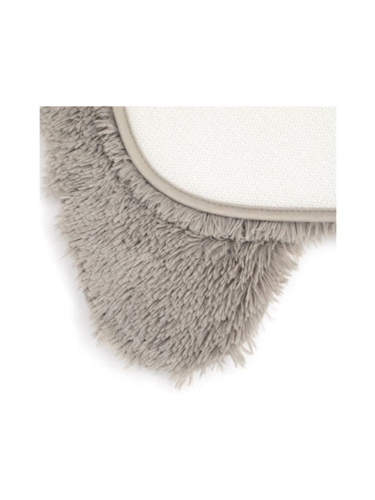 JumT Χαλί Shaggy 55x90cm Taupe