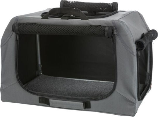 Trixie Easy Soft Κλουβί Μεταφοράς Σκύλου Γκρι 71x49x51cm
