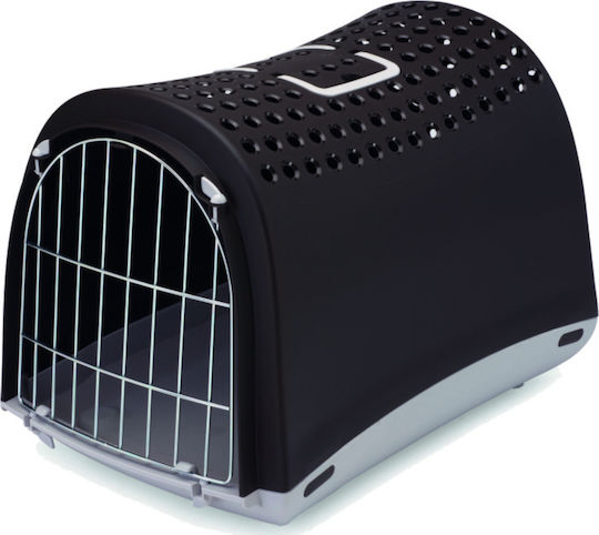 Imac Black Dog Transport Cage 50x32x34.5cm