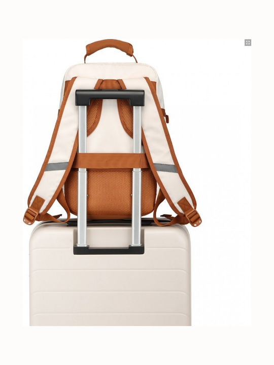Miss Lulu Backpack Μπεζ
