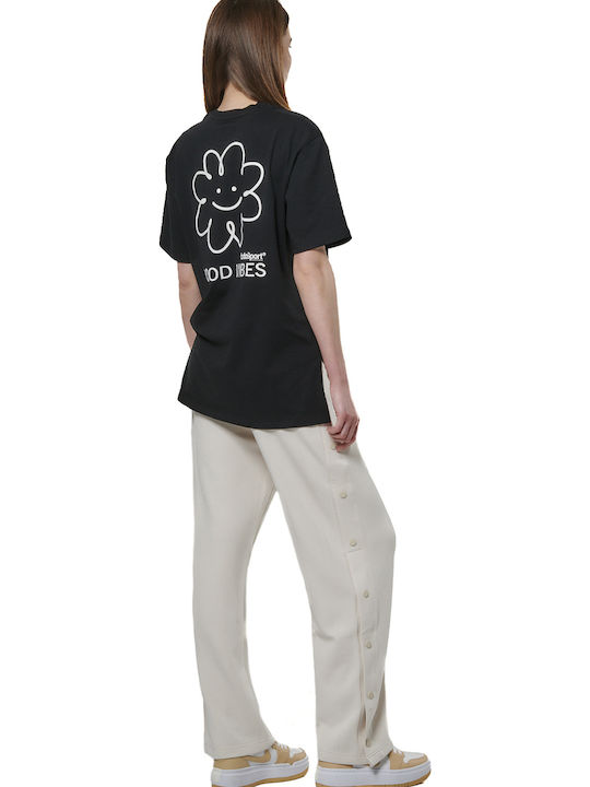 Pantaloni de Trening Larg Salt Ecru