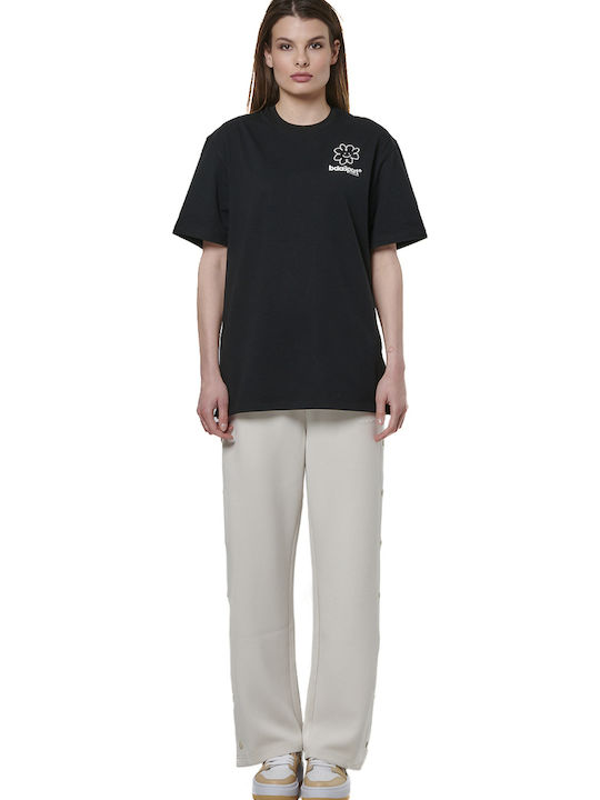Pantaloni de Trening Larg Salt Ecru