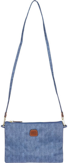 Bric's Milano X-travel Reisetasche Blau Stoff L43xB19xH28cm