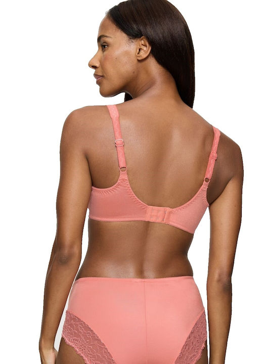 Ladyform Soft W X Bra Salmon