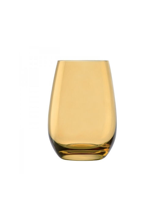 Stolzle Lausitz Set de pahare pentru apa din Sticlă în Culoarea Galben 465ml 6buc