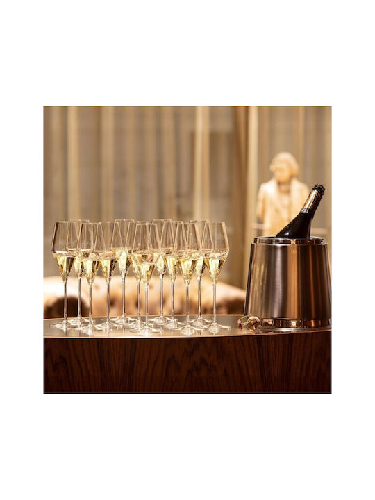 Stolzle Lausitz Set de pahare de sampanie / Vin alb din Sticlă Cu picior 290ml 6buc