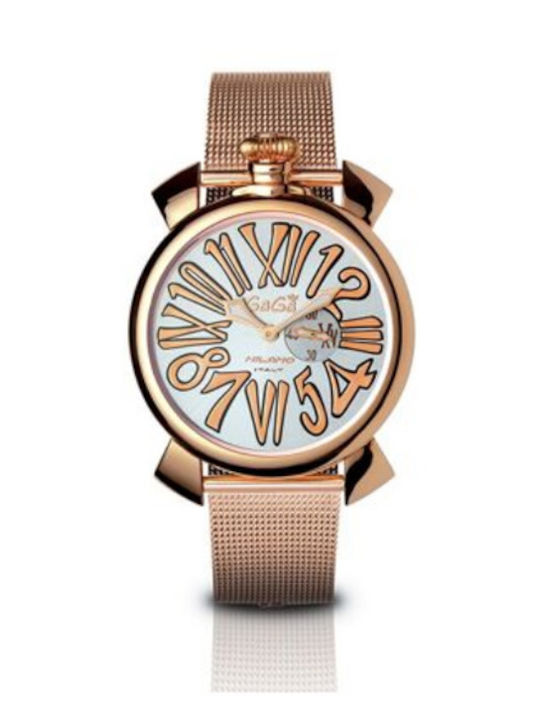 Gaga Milano Watch Battery with Metal Bracelet