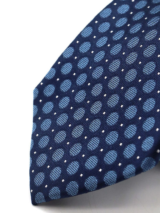 Michael Kors Men's Tie Silk Printed in Light Blue Color