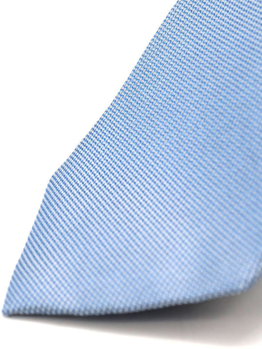 Michael Kors Men's Tie Silk Printed in Light Blue Color