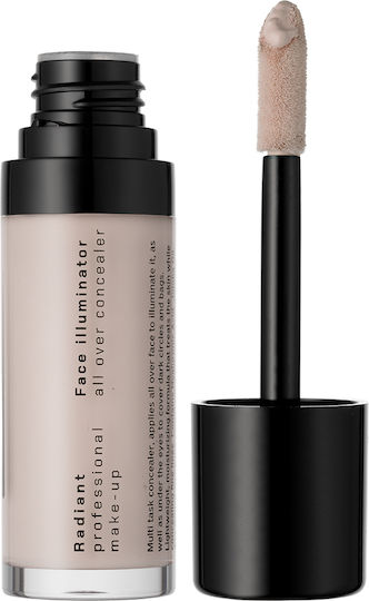 Radiant Face Illuminator All Over Liquid Concealer 02nw Warm Ivory 15ml