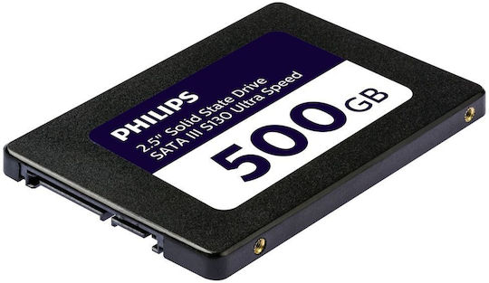 Philips S130 SSD 500GB 2.5 Inch SATA III Connection