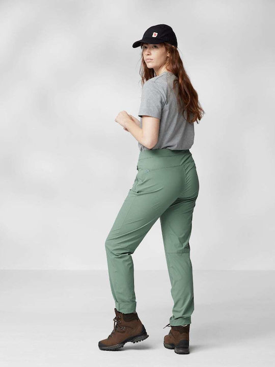 Fjallraven High Coast Γυναικείο Μακρύ Παντελόνι Πεζοπορίας Καφέ