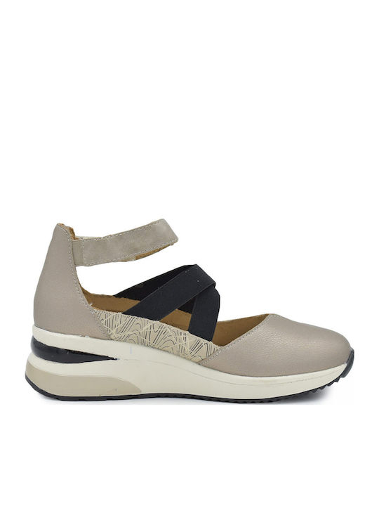 Sandale Casual Damă Bej
