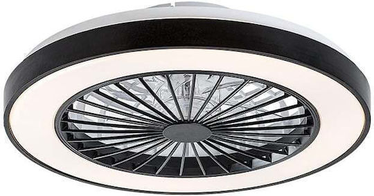 Rabalux Dalfon2 Ceiling Light 48cm with Light Fixture Black