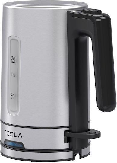 Tesla Reisekessel 1Es 2200W Silber