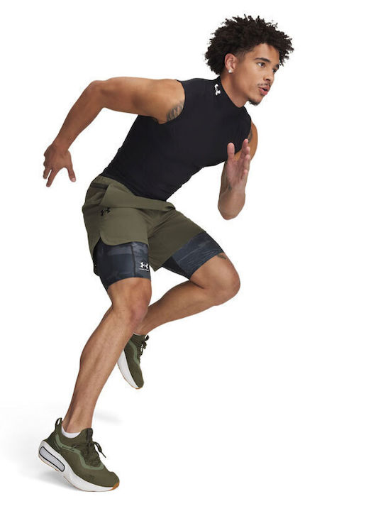 Under Armour Herren Thermo Shorts Kompression Schwarz