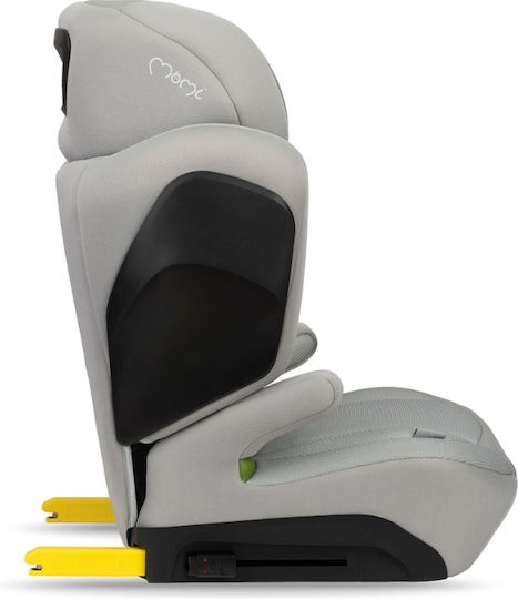 Momi Mei Καθισματάκι Αυτοκινήτου High-back Booster i-Size με Isofix Γκρι