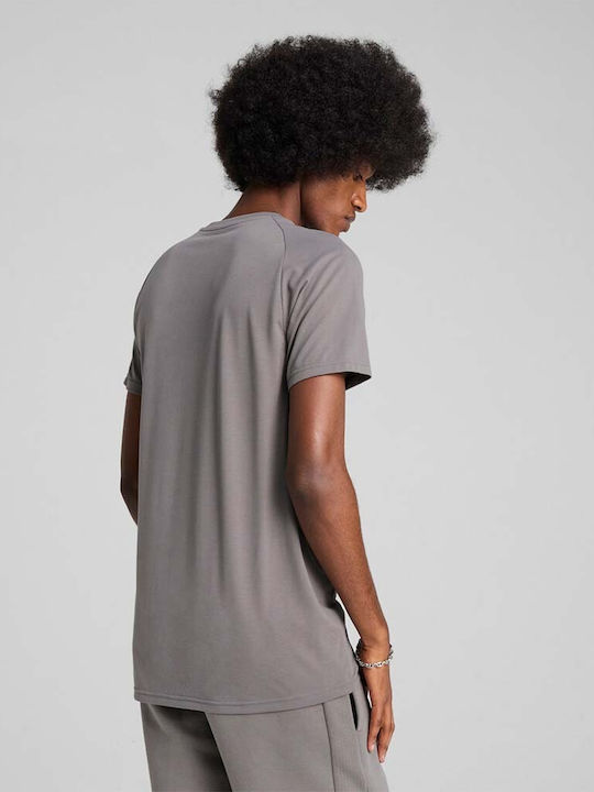 PUMA T-shirt Γκρι Σκούρο