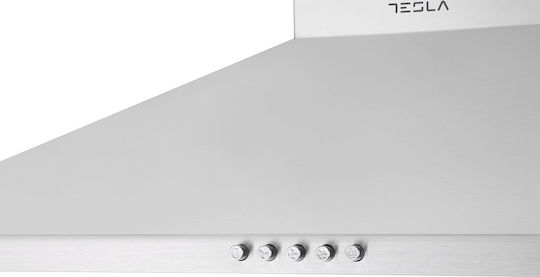 Tesla Απορροφητήρας Καμινάδα 60cm Inox με Wi-Fi