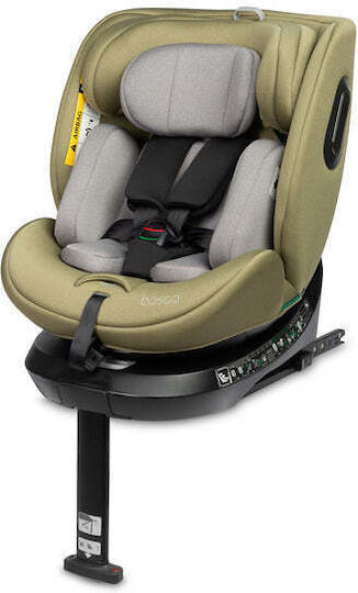 Caretero Bosco Baby Car Seat i-Size with Isofix Olive