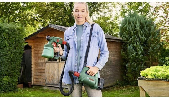 Bosch 0603208000 Ηλεκτρικό Πιστόλι Βαφής 18V Solo με Δοχείο 0.800lt