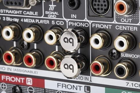 Audioquest Rca Noise-stopper Caps Πώματα Θορύβου Σκόνης Αχρησιμοποίητα Βύσματα Εισόδου Rca 10 Τεμ