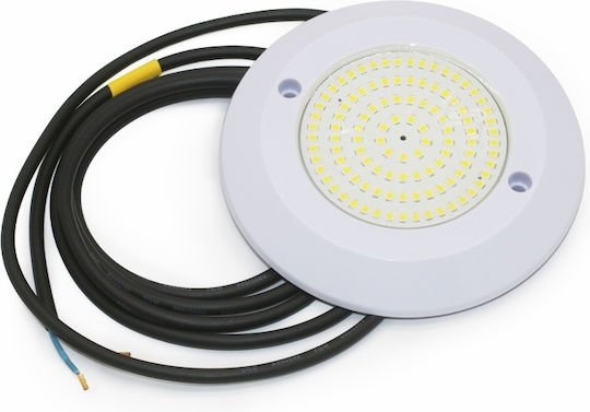 Lumină pentru piscină Adeleq, lampă LED albă din rășină, 10W, DC12V, IP68, albastru, 3-240104