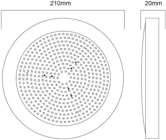 Led Φωτιστικό Πισίνας Πλαστικό 20w Rgb 110° Ip68 12v Dc Φ210χ20mm Aca – Pisc20rgb