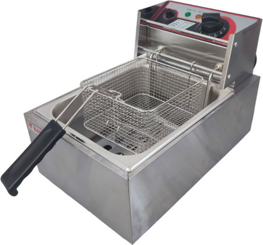 Karamco Electric Fryer 2.5kW Capacity 6lt 29x46x31cm Ot81