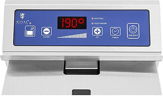 Royal Catering Elektrische Fritteuse 3.5kW Kapazität 7Es 39x28.5x41cm 67-01145