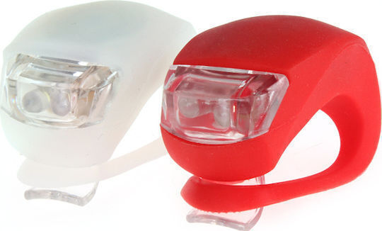 Led Bicycle Light Front Rear Set 2pcs Hj008-2