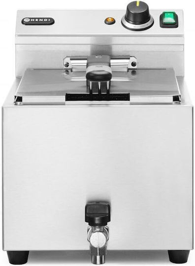 Hendi Electric Fryer 6.6kW Capacity 10lt 30.2x37.5x68.7cm Profi Line