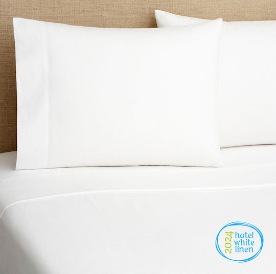 Isadore Lorraine Set 2 Hotelkissenbezüge aus Baumwolle & Polyester 50x70cm.