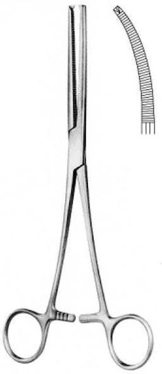 Hilbro Lavida Medicală Kocher Curbat 16cm 1buc