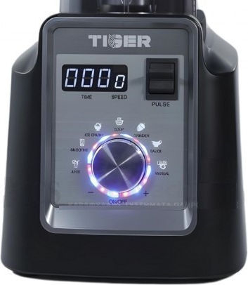 Dynamic Tiger Commercial Blender 2kW Black With Jug Capacity 2lt 19.6x22.8x44.4cm