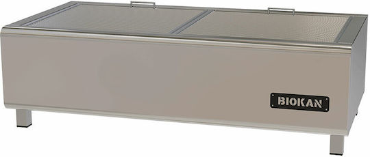 Biokan CGS7 Grătar Cărbune cu Dimensiuni 50x200x27cm