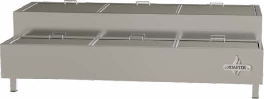 Biokan CGD5 Σουβλιέρα Κάρβουνου με Διαστάσεις 60x150x44cm