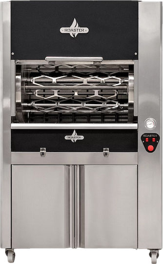 Biokan CFW12 Грил с шишчета Въглища с Размери 80x120x192см