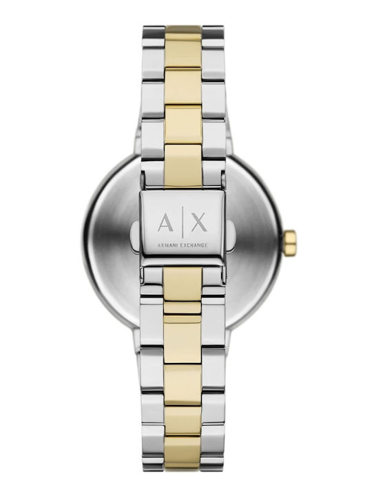 Armani Exchange Ρολόι Μπαταρίας με Μεταλλικό Μπρασελέ Armani Exchange Ρολόι Μπαταρίας με Μεταλλικό Μπρασελέ