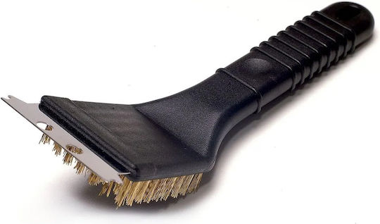 Fackelmann Perie Cu Scraper Pentru Curățarea Grătarului 22cm