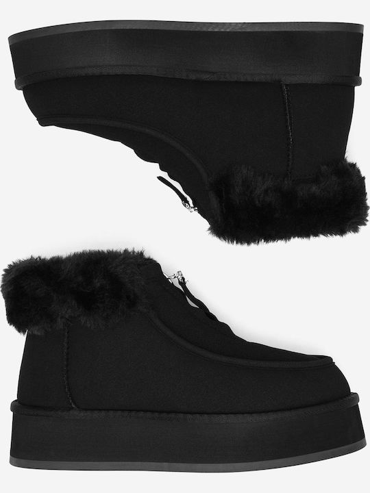 Ghete dama Ankle Boots Negru