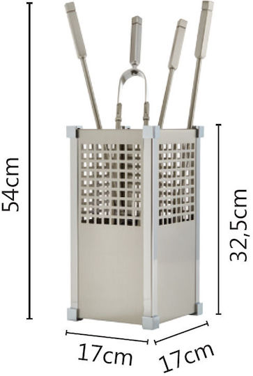 Găleată pentru unelte de șemineu Oro Matte Zogometal K25-1215