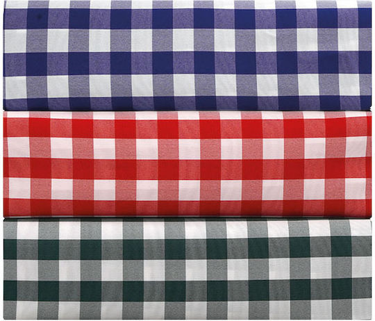 Beauty Home Restaurant Linen Checks Art E8014 Green Checked Green 145x145cm
