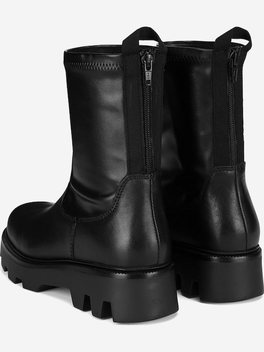 Stiefeletten Damen Schwarz