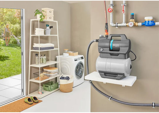 Gardena Hydrophore Set 3900 Silent Single Phase Water Pressure Pump without Container 650W